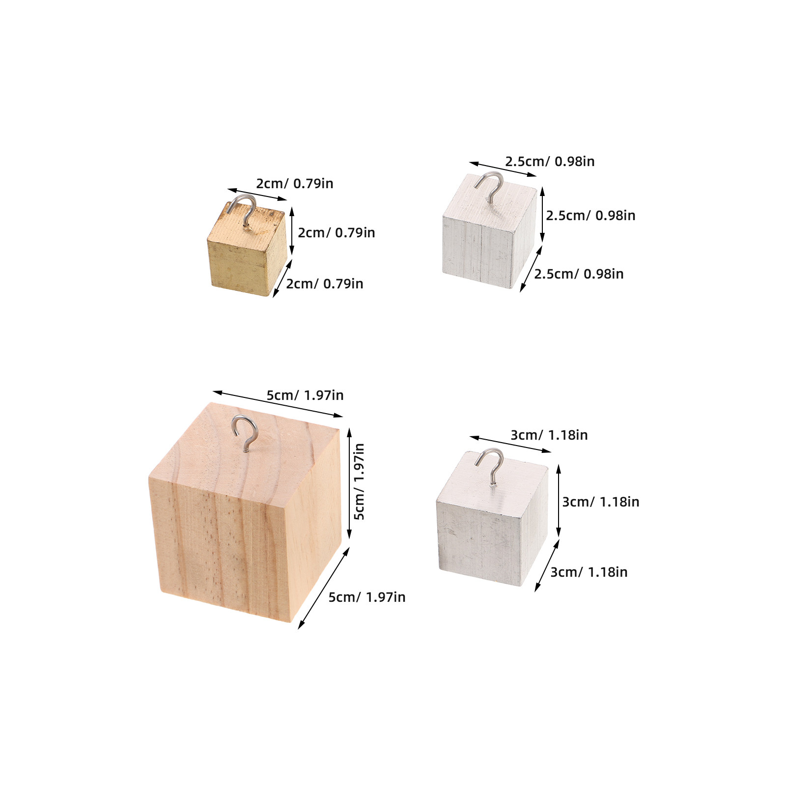 1Set Copper Iron Aluminum Wood - Lab Equipment review and price
