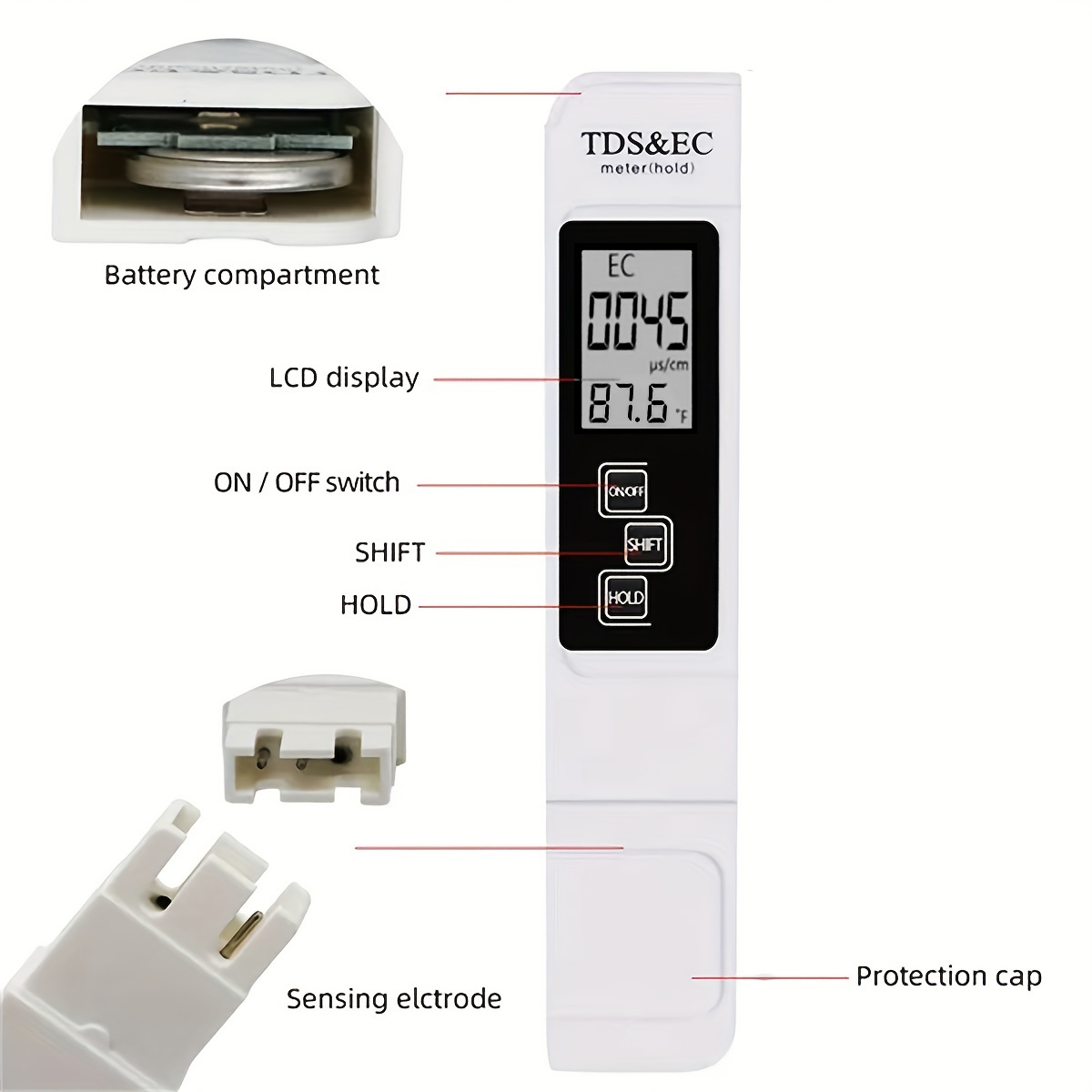 3in1 Water Quality Detection P - Ph Meter Digital Water Tester review and price