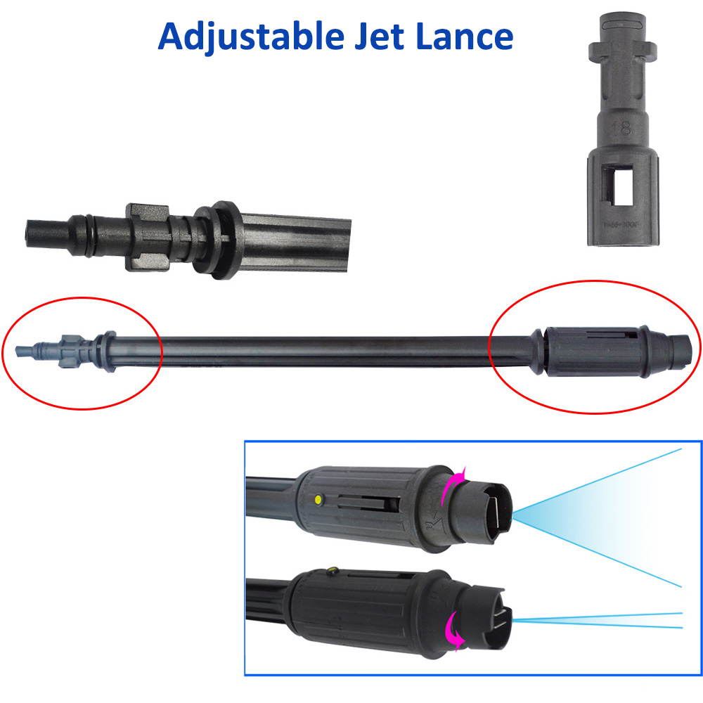 Car Washer Jet Lance Nozzle Ti - Vacuum Chamber Kit With Pump review and price