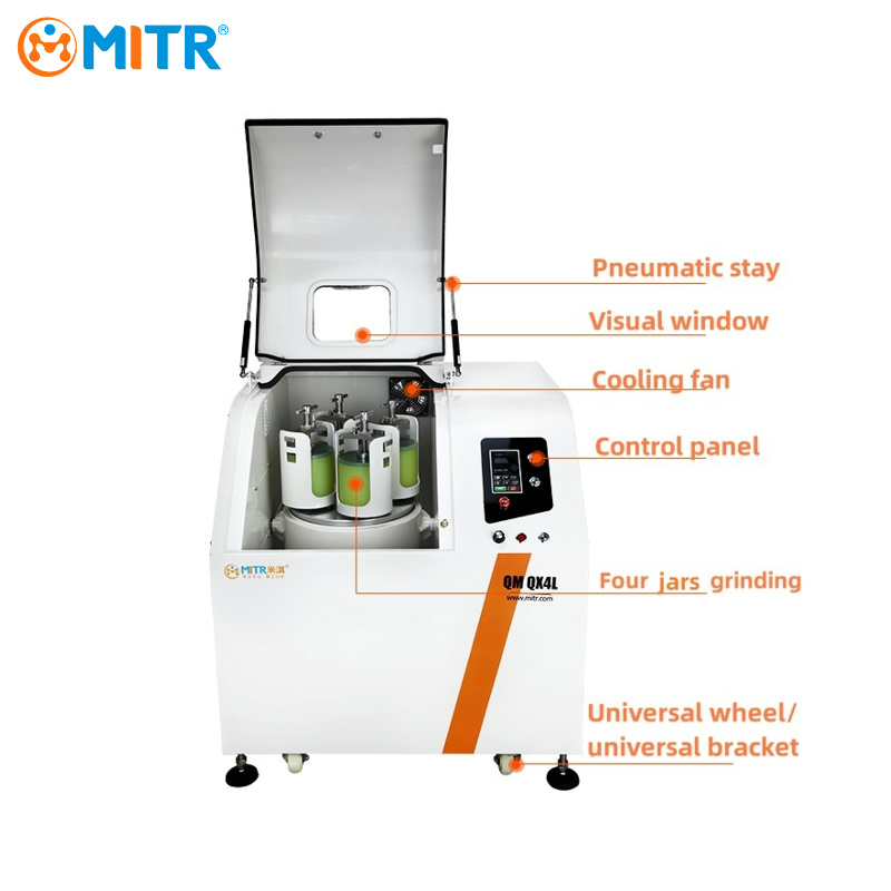 Ball Mill Machine for Lithium  - Lab Equipment review and price